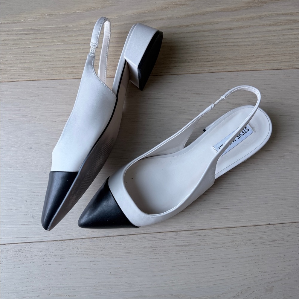 STEVE MADDEN
Coralyn Slingback Pointed Toe Flat size 9